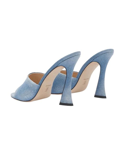Shoes > heels > heeled mules Ermanno Scervino en coloris Blue