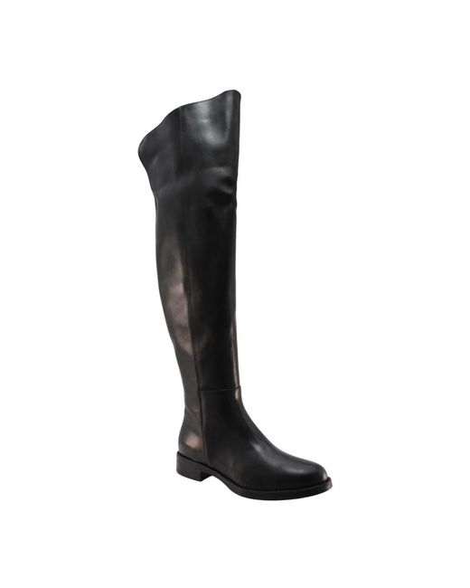 Over-Knee Boots Sofia Len de color Black