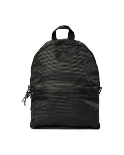 HUGO Tassen ,Zwart ,Nylon Uther Rugzak in het Black
