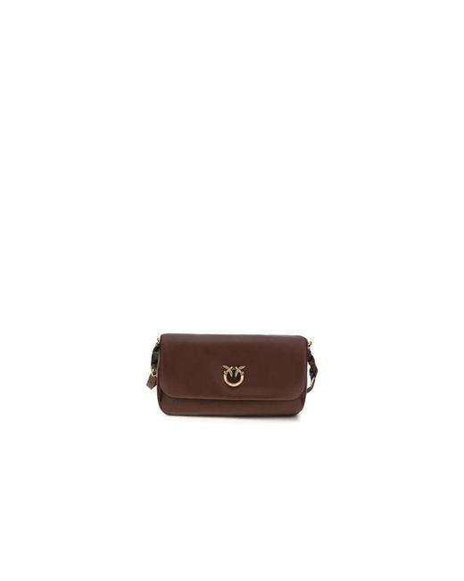 Pinko Brown Cross Body Bags