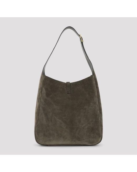 Saint Laurent Brown Shoulder Bags