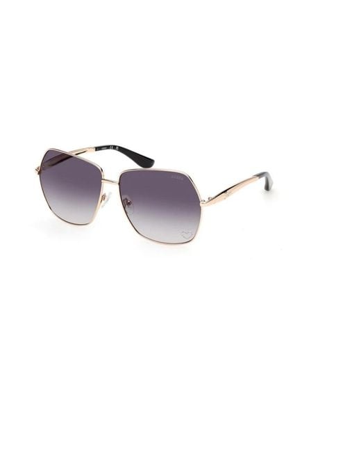 Guess Purple Sunglasses