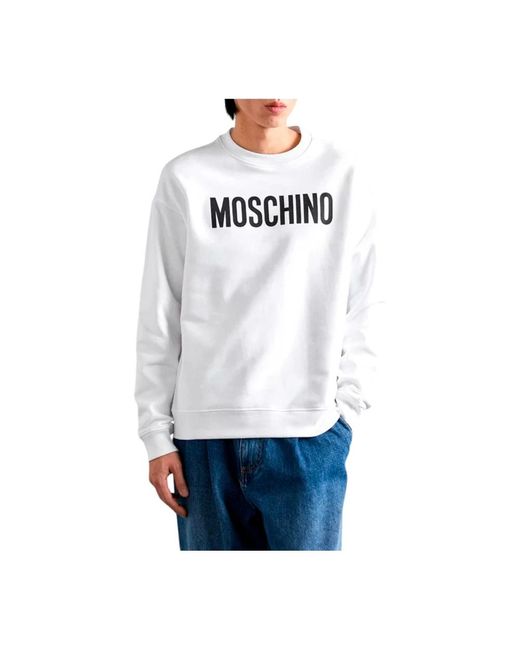 Sweatshirts Moschino de hombre de color White