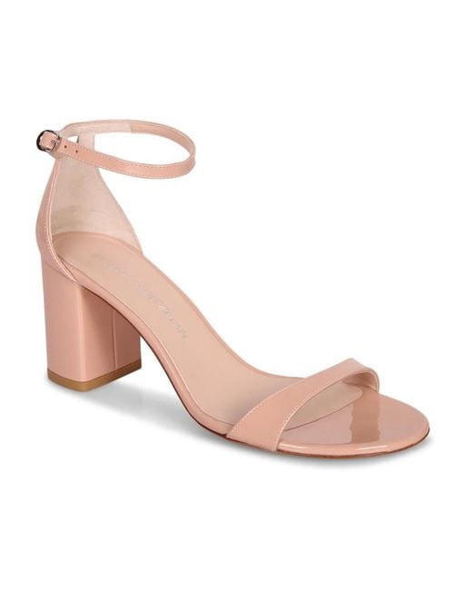 Stuart Weitzman Pink High Heel Sandals