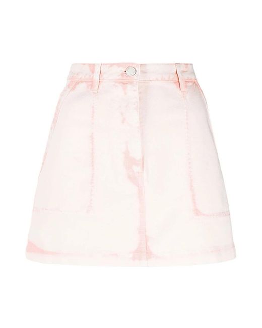 Alberta Ferretti Pink Short Skirts