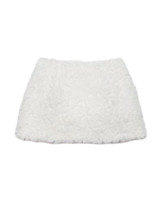 Aniye By White Short Skirts