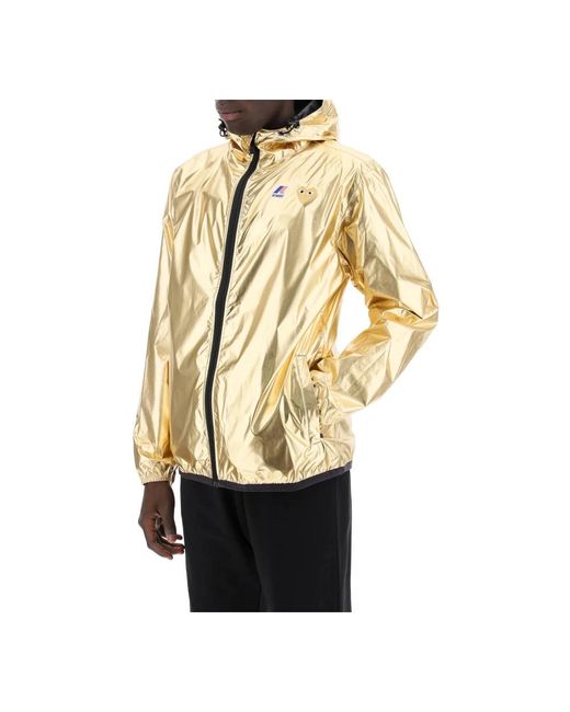 Jackets > light jackets COMME DES GARÇONS PLAY pour homme en coloris Metallic