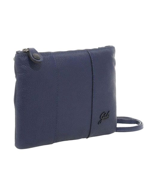 Gabs Blue Blaue Leder Beyonce M Umhängetasche