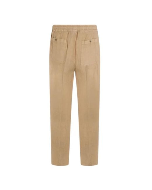 Altea Natural Straight Trousers for men