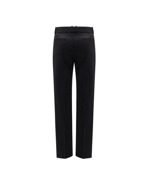 Saint Laurent Black Straight Trousers for men
