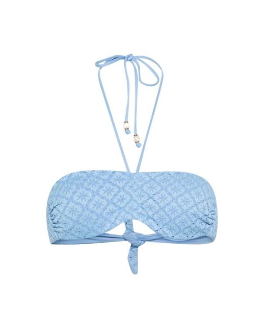 Fiordaliso bandeau bikini top Twin Set de color Blue