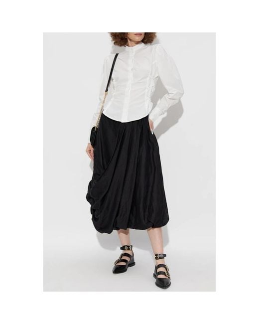 AllSaints Black Midi Skirts