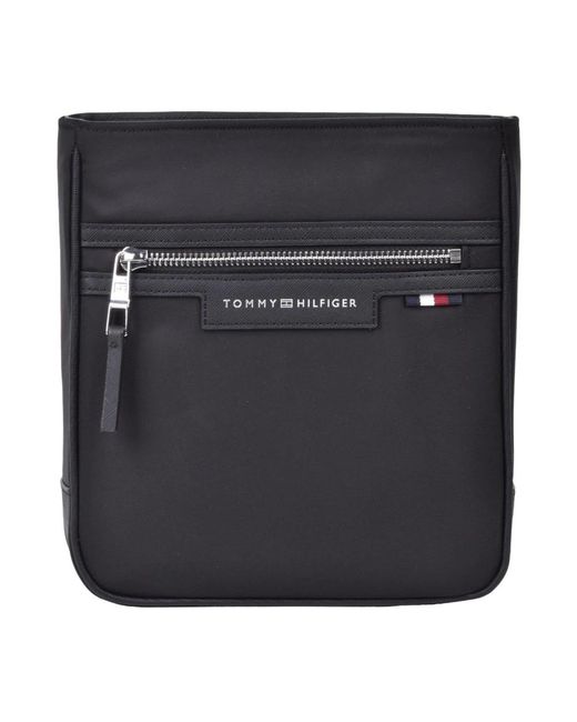 Messenger Bags di Tommy Hilfiger in Black da Uomo