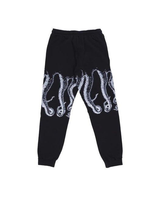 Octopus Black Sweatpants for men