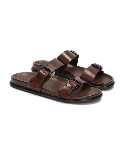 Sliders Kazar pour homme en coloris Brown