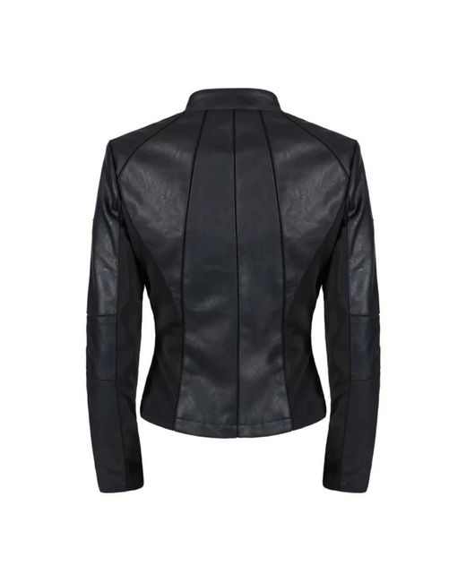 Yes Zee Black Leather jackets