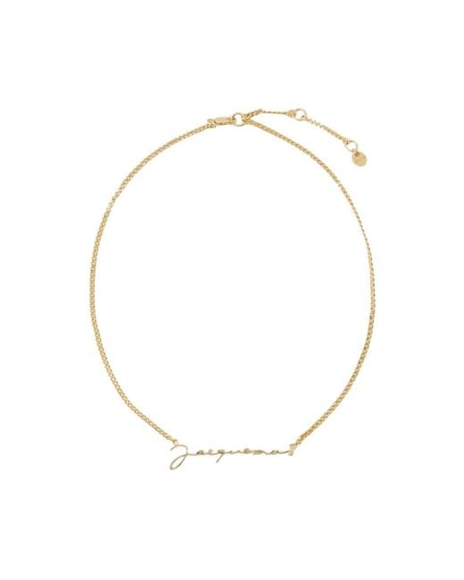 Jacquemus Metallic Necklaces