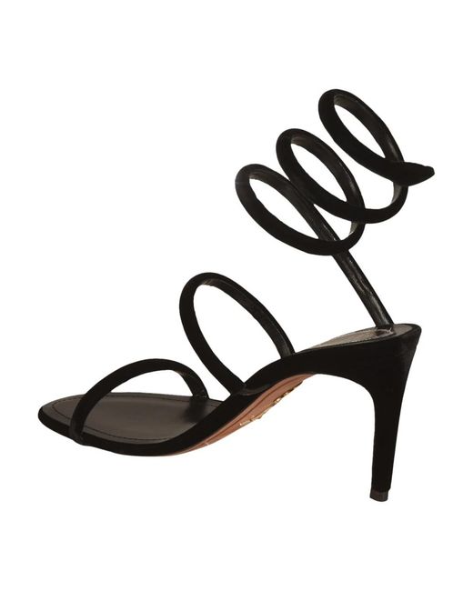 High Heel Sandals Rene Caovilla en coloris Black