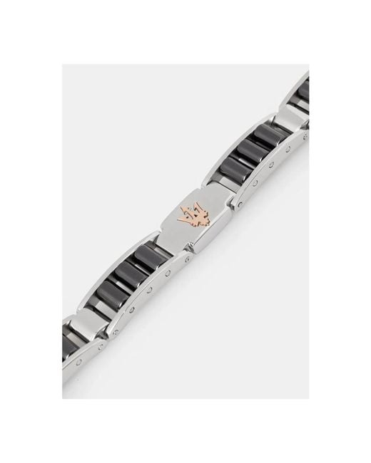 Bracelets Maserati pour homme en coloris Metallic