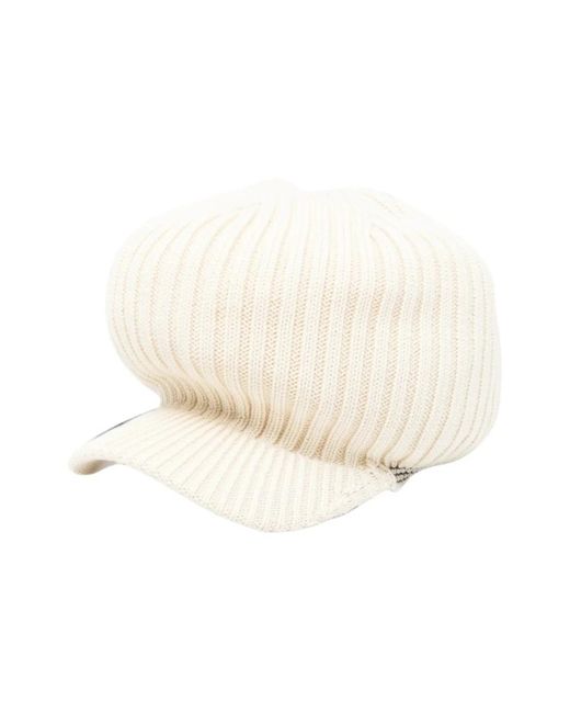 Y-3 Kf7403 Beanie in Natural für Herren
