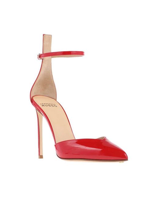 Francesco Russo Red Spitz-zehen stiletto pumps