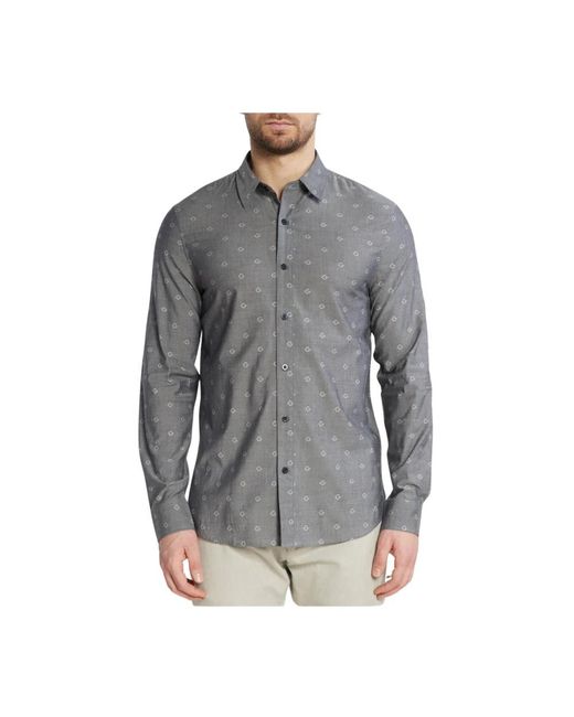 Casual Shirts di Guess in Gray da Uomo