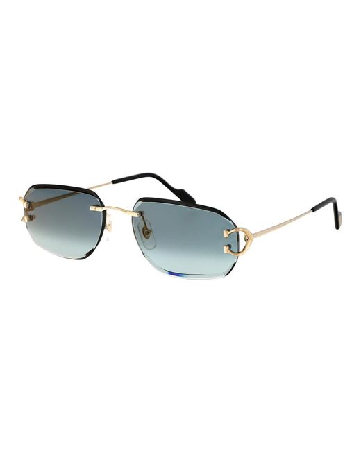 Cartier Stylische sonnenbrille ct0468s in Blue für Herren