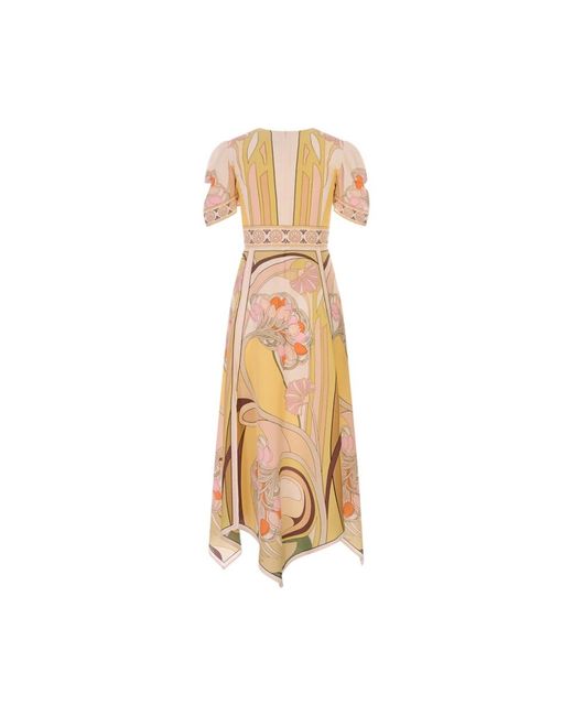 LaDoubleJ Metallic Midi Dresses
