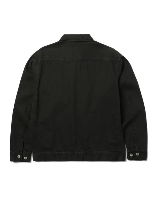 Light Jackets di Huf in Black da Uomo