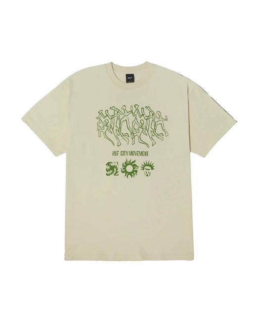 Huf Green T-Shirts for men