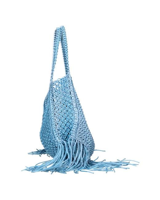 Ash Blue Shoulder Bags