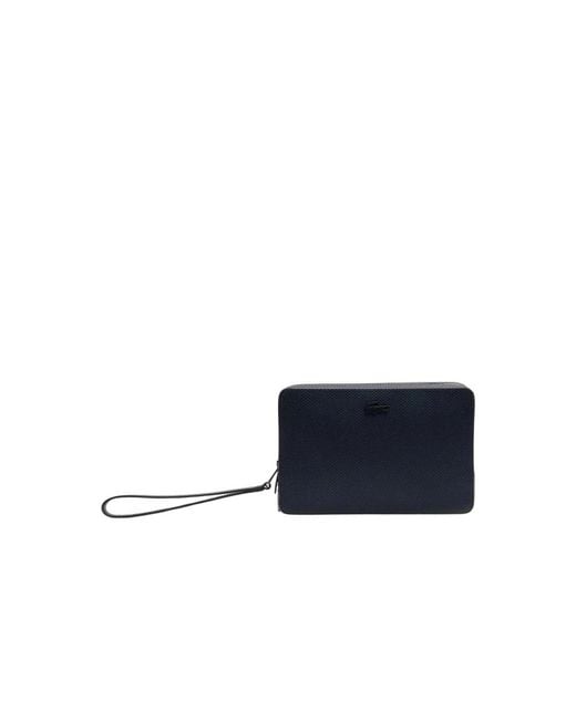Lacoste Chantaco Leder-Etui in Blue für Herren