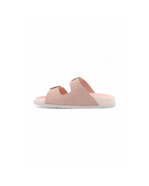 Geox Pink Sandybett Slide