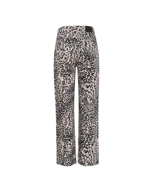 Gestuz Gray Straight Jeans