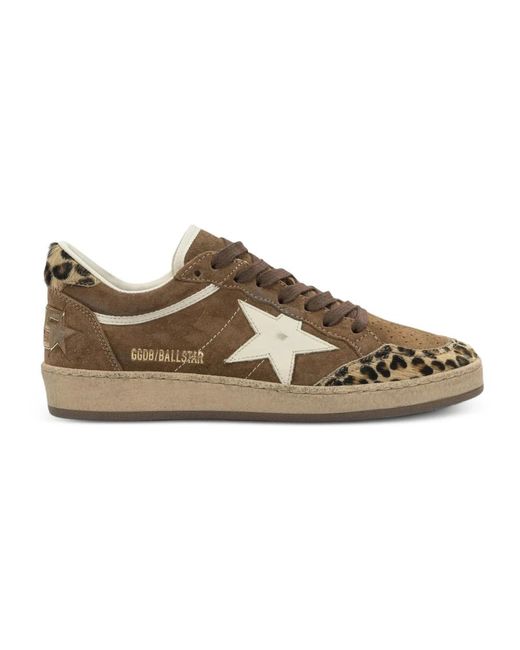 Golden Goose Deluxe Brand Brown Sneakers