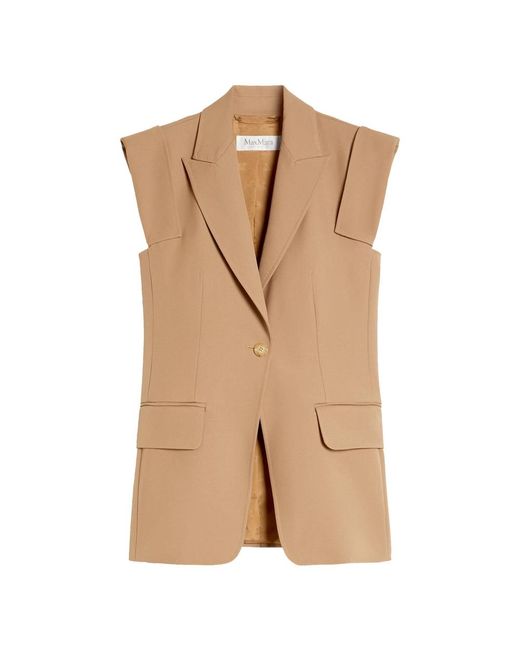 Max Mara Jassen ,Bruin ,Kameel Bergamo Stijlvol Modieus Jurk in het Natural