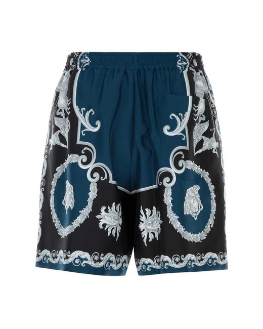 Versace Blue Beachwear for men