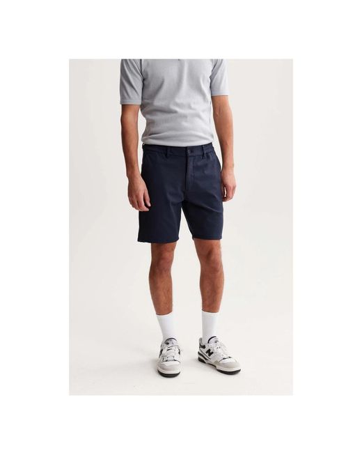 The Goodpeople Blue Casual Shorts for men