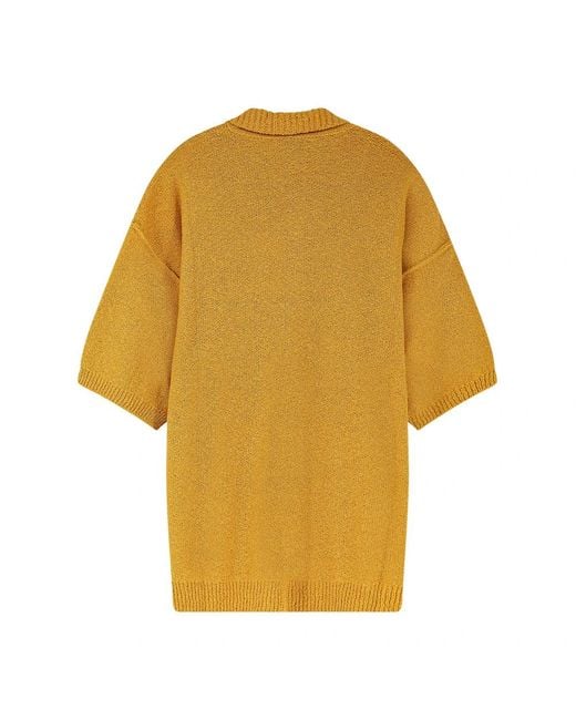 Laneus Yellow Cardigans for men
