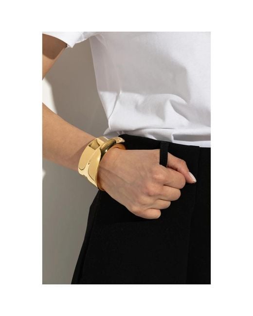 Bracelets Jacquemus de color Metallic