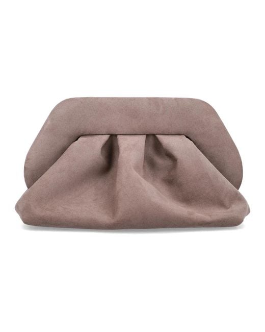 THEMOIRÈ Brown Eco Suede Stilvolles Modeaccessoire