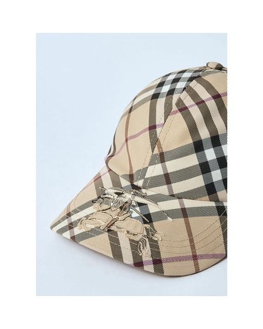 Burberry Metallic Caps
