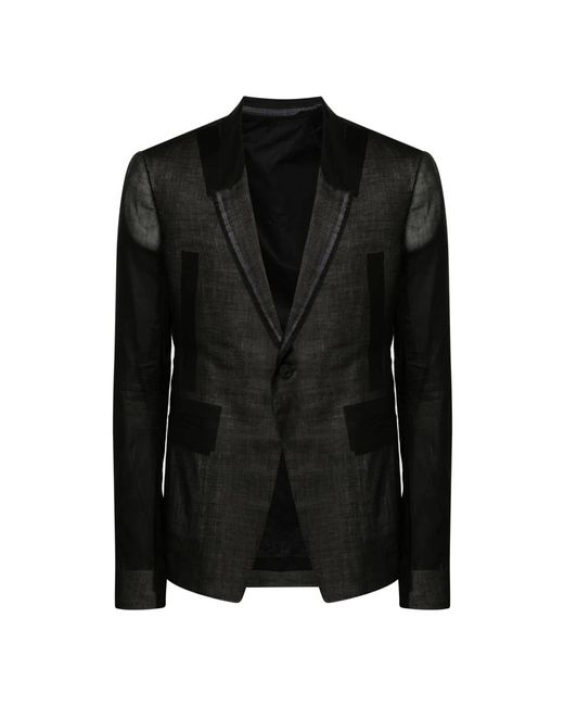 Jackets > blazers Rick Owens pour homme en coloris Black