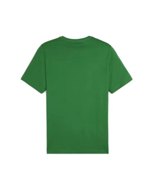 PUMA Logo t-shirt essential in Green für Herren