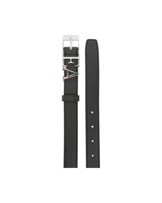Emporio Armani Black Belts