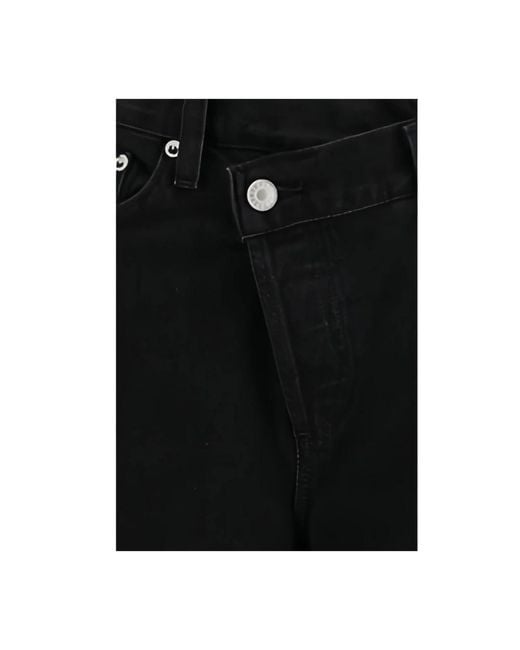Agolde Black Wide Jeans
