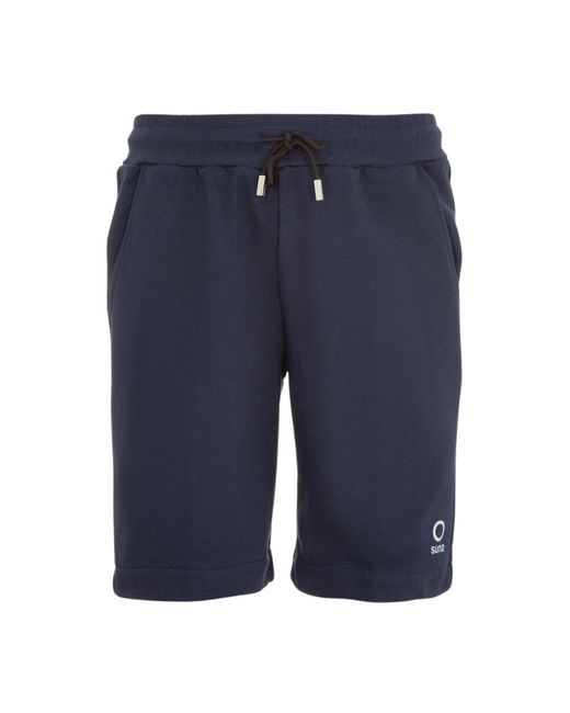 Suns Blue Casual Shorts for men