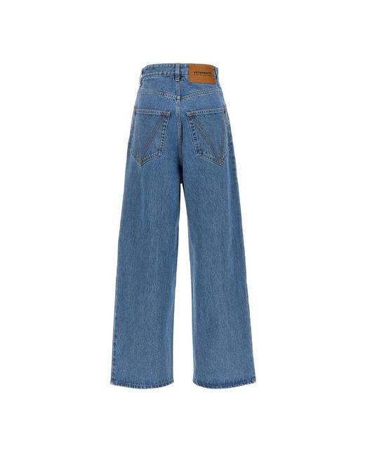 Vetements Blue Straight Fit Jeans