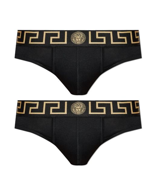 Versace Bottoms in het Black voor heren