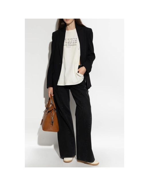 MM6 by Maison Margiela Black Blazers